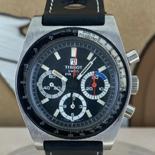 Tissot PR 516 Chronograph (ca. 1970) — Image: Oreficeria Lupetta