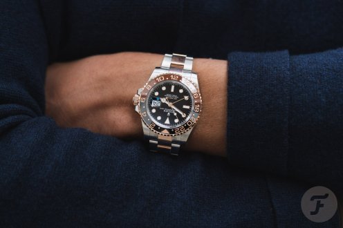 Rolex GMT-Master II ref. 126711CHNR on wrist