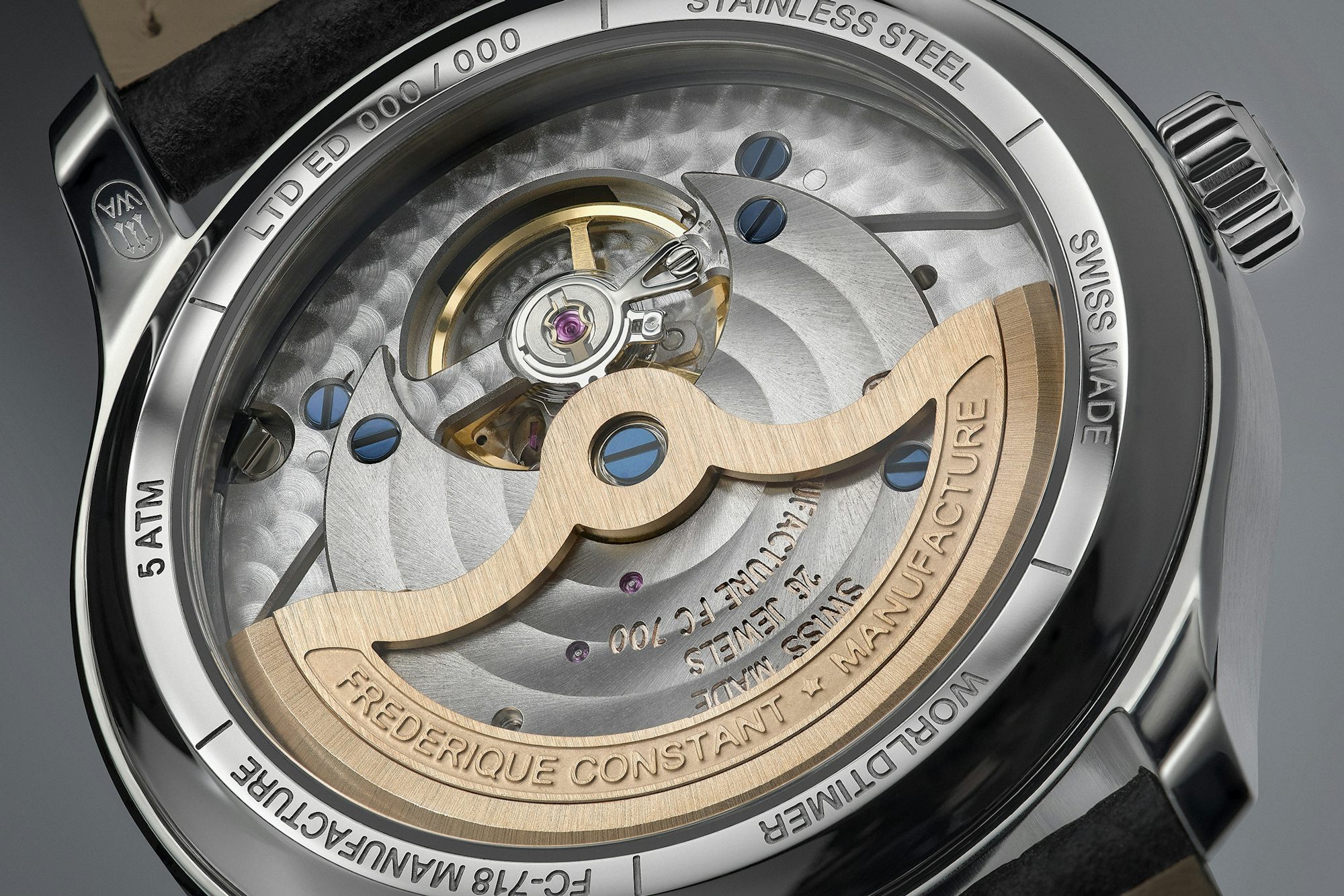 Frederique Constant x Watch Angels Worldtimer Manufacture Limited Edition