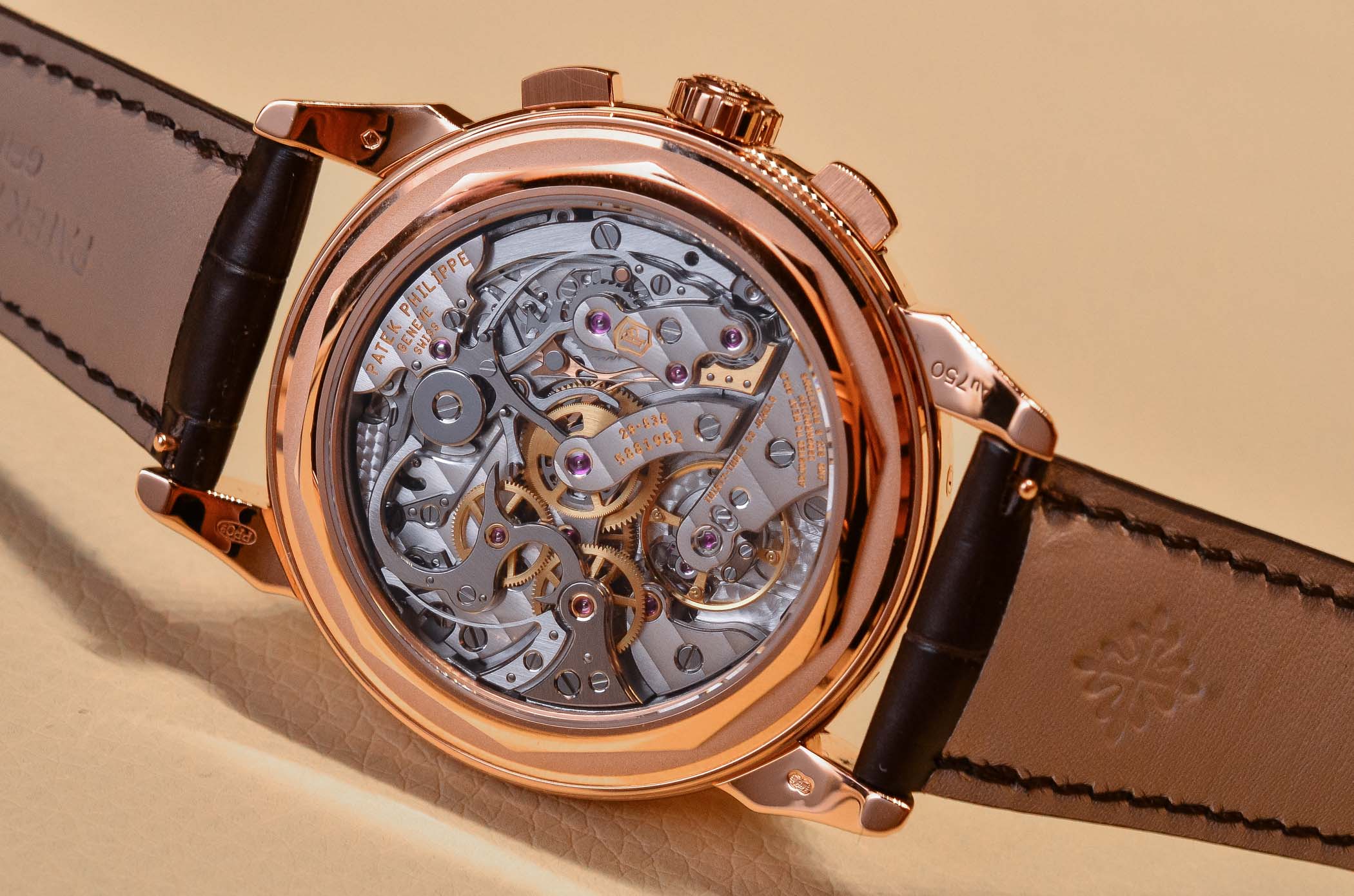Patek Philippe Perpetual Calendar Chronograph 5270r Gold bracelet