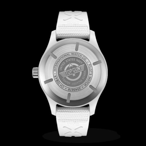IWC Pilot’s Watch Automatic 41 TOP GUN Lake Tahoe case back