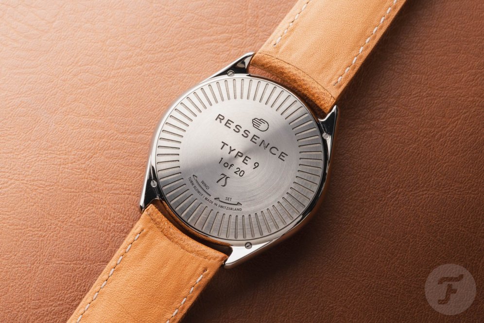 Ressence Type 9 S75 case back