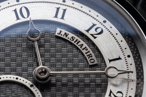 J.N. Shapiro Infinity Series Pure dial detail
