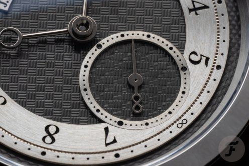 J.N. Shapiro Infinity Series Pure dial detail